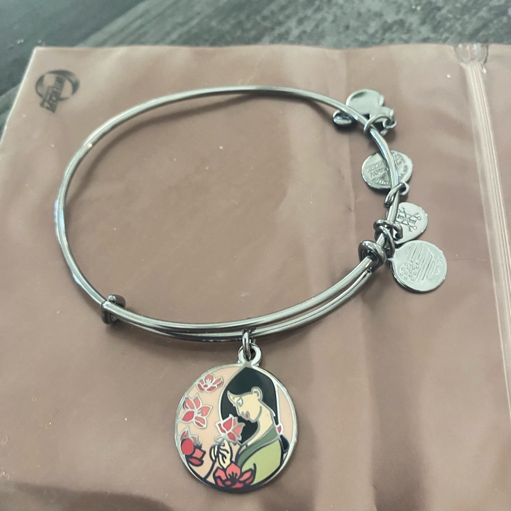 ALEX AND ANI Disney Mulan Live With Honor Bracelet